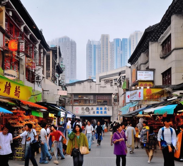 商贸城，商业与民生完美融合，为市民带来多样的商业体验和民生服务。